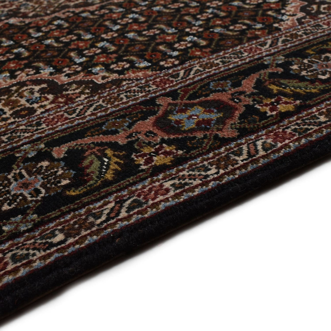 Persisk matta - Tabriz - Royal - 200 x 151 cm - mörkbrun