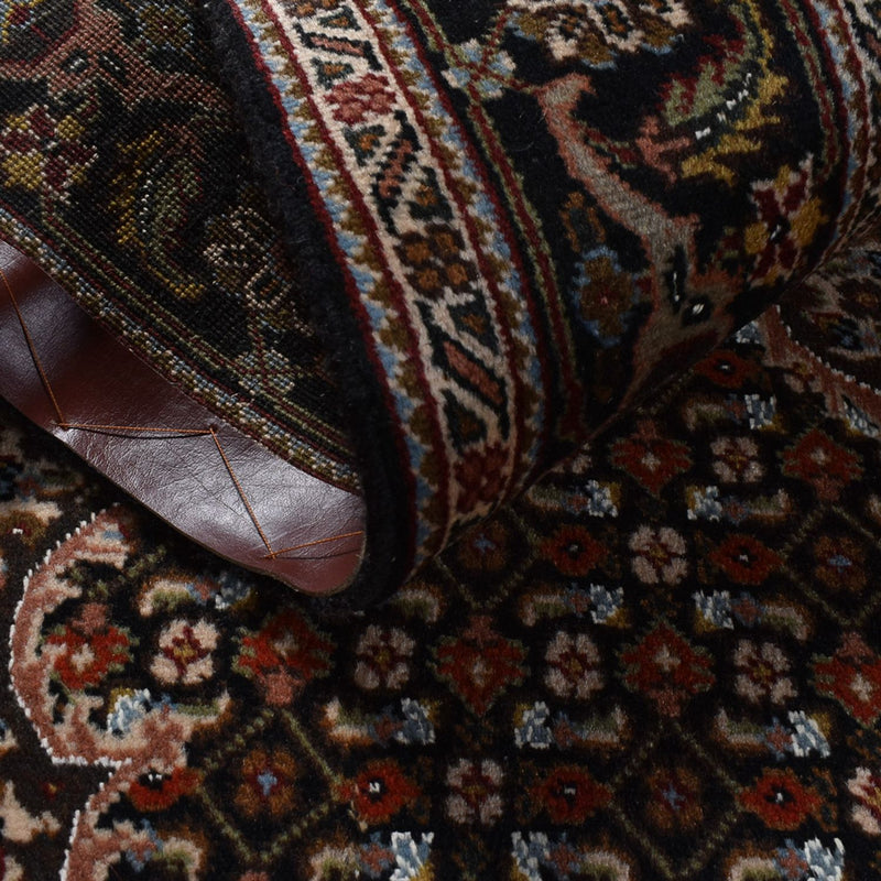 Persisk matta - Tabriz - Royal - 200 x 151 cm - mörkbrun