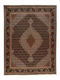 Persisk matta - Tabriz - Royal - 195 x 150 cm - mörkbrun