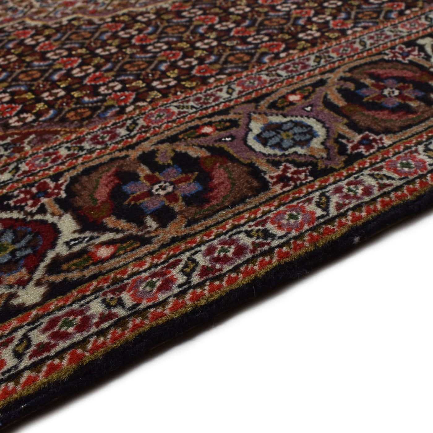 Persisk matta - Tabriz - Royal - 195 x 150 cm - mörkbrun