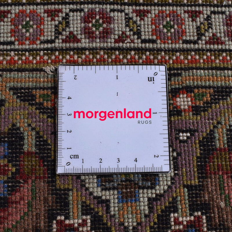 Persisk matta - Tabriz - Royal - 195 x 150 cm - mörkbrun