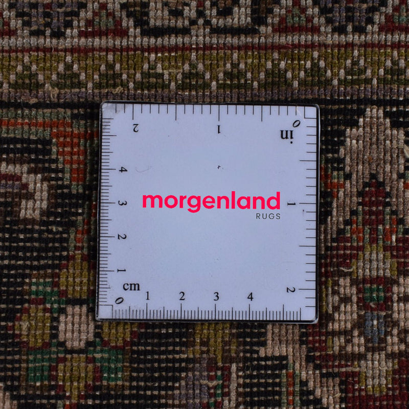 Persisk matta - Tabriz - Royal - 210 x 154 cm - mörkbrun