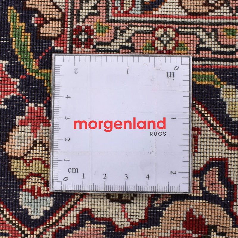 Persisk matta - Tabriz - Royal kvadrat  - 253 x 251 cm - mörk beige