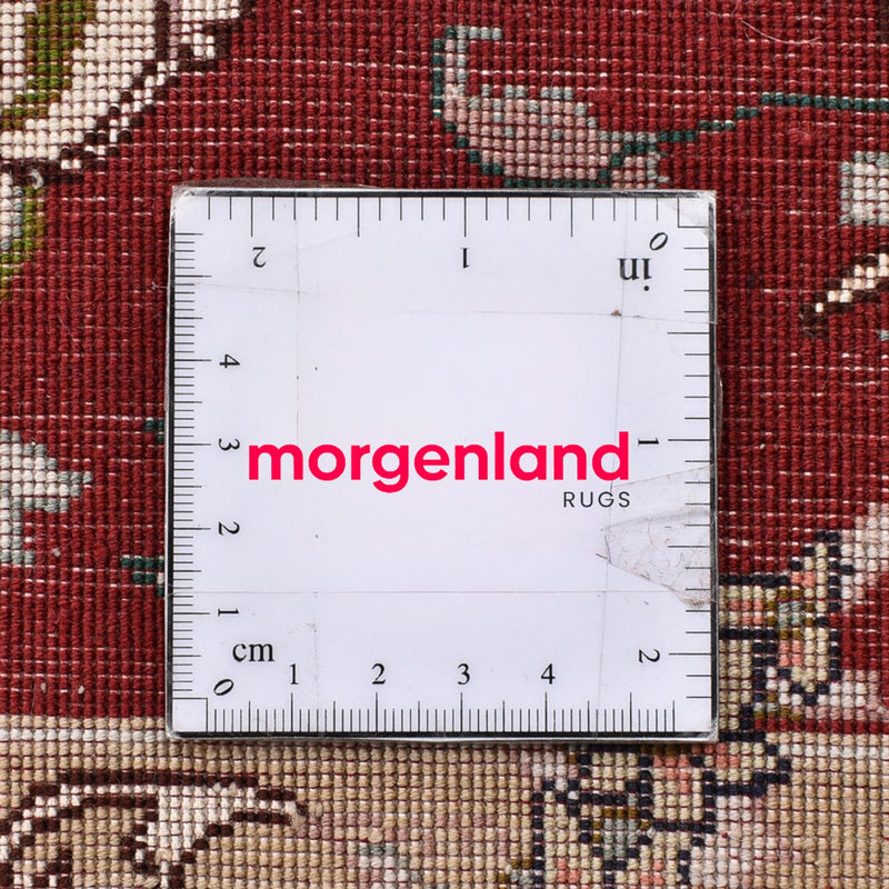 Persisk matta - Tabriz - Royal - 90 x 60 cm - röd