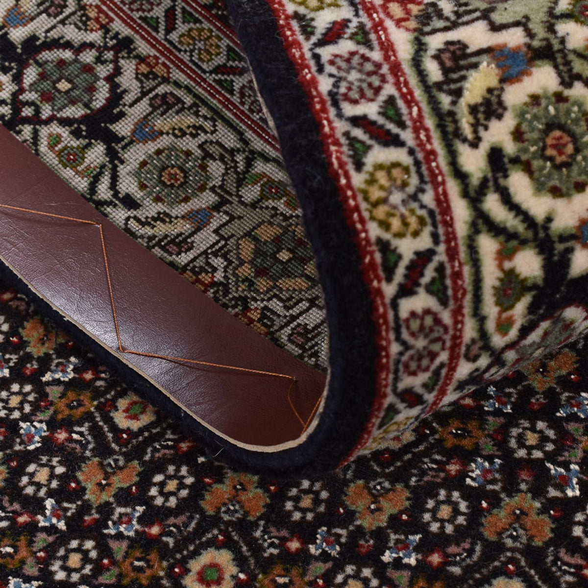 Runner Persisk matta - Tabriz - Royal - 390 x 82 cm - mörk beige