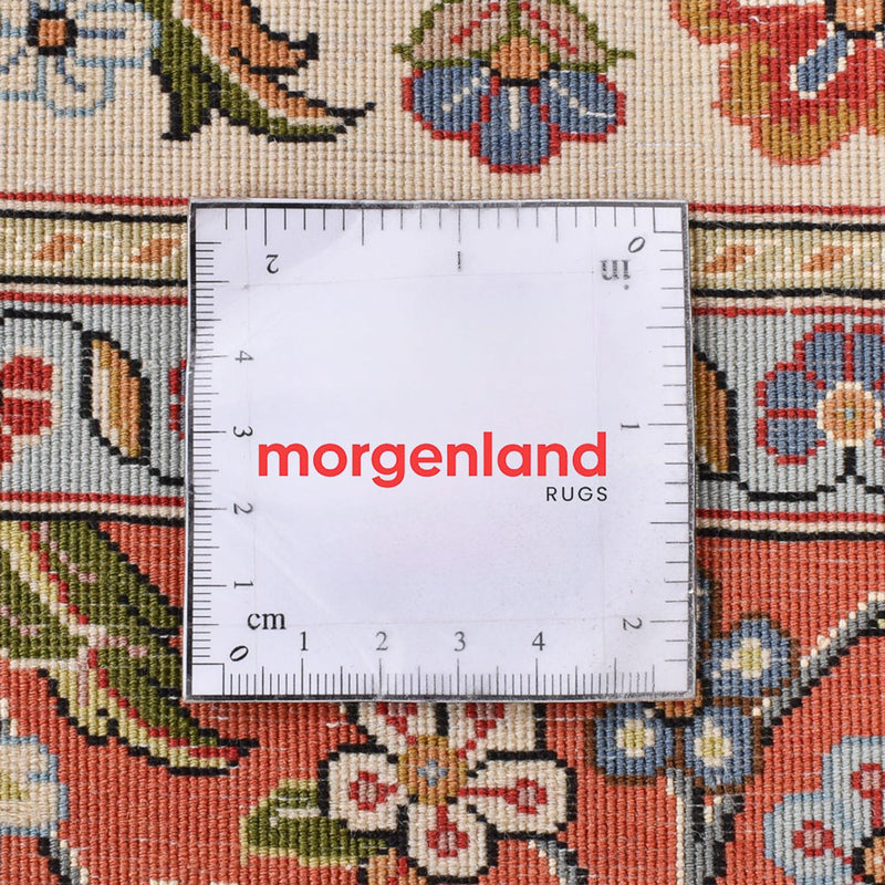 Persisk matta - Ghom - Kunglig - 202 x 141 cm - mörkblå