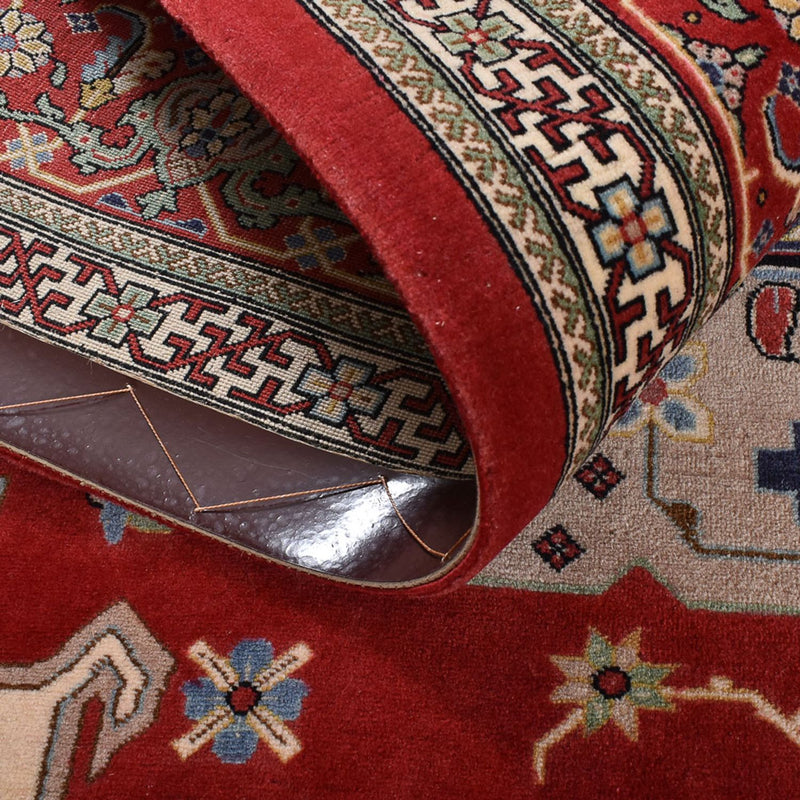 Persisk matta - Ghom - Kunglig - 204 x 132 cm - röd