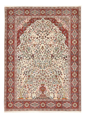 Persisk matta - Tabriz - Royal - 250 x 178 cm - grädde