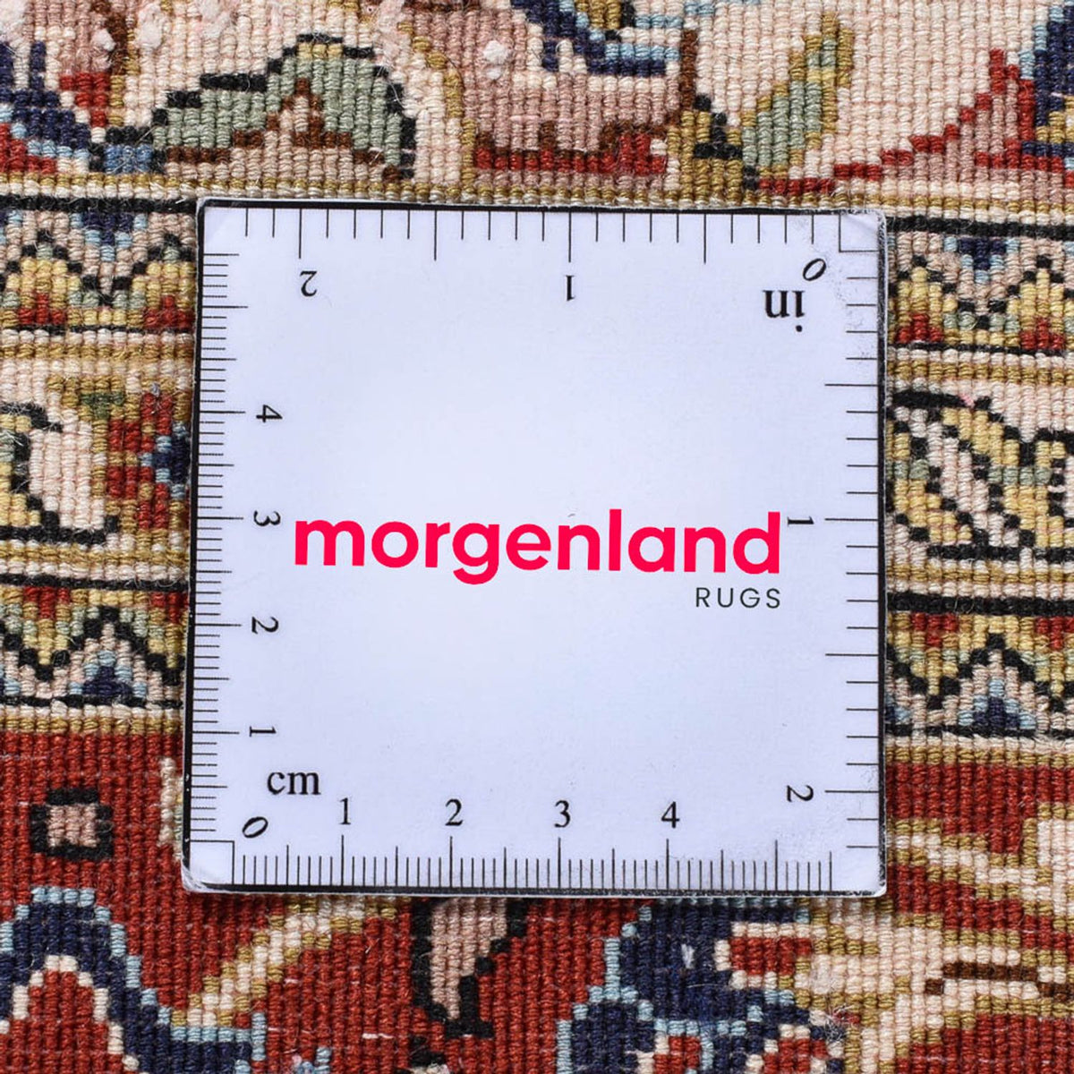 Persisk matta - Ghom - Kunglig - 196 x 135 cm - sand