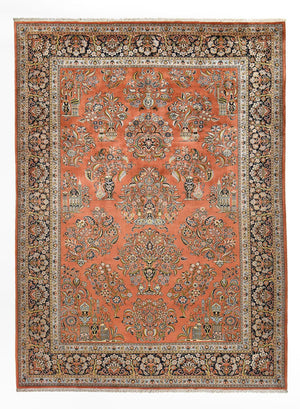 Persisk matta - Royal - Kungliga - 410 x 303 cm - röd