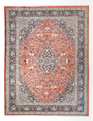 Persisk matta - Royal - Kungliga - 390 x 294 cm - ljusröd