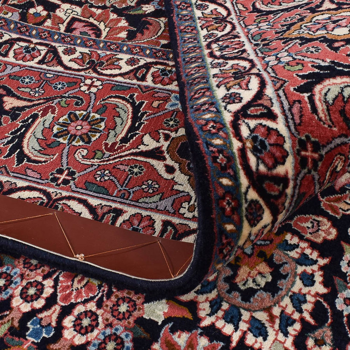 Persisk matta - Bijar - 367 x 257 cm - rost