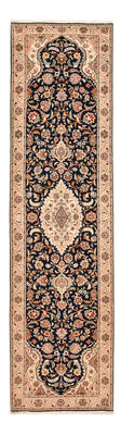 Runner Persisk matta - Tabriz - Royal - 310 x 82 cm - mörkblå