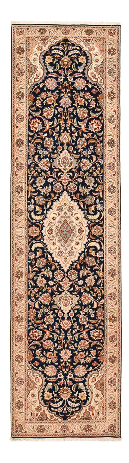 Runner Persisk matta - Tabriz - Royal - 310 x 82 cm - mörkblå
