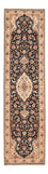 Runner Persisk matta - Tabriz - Royal - 310 x 82 cm - mörkblå