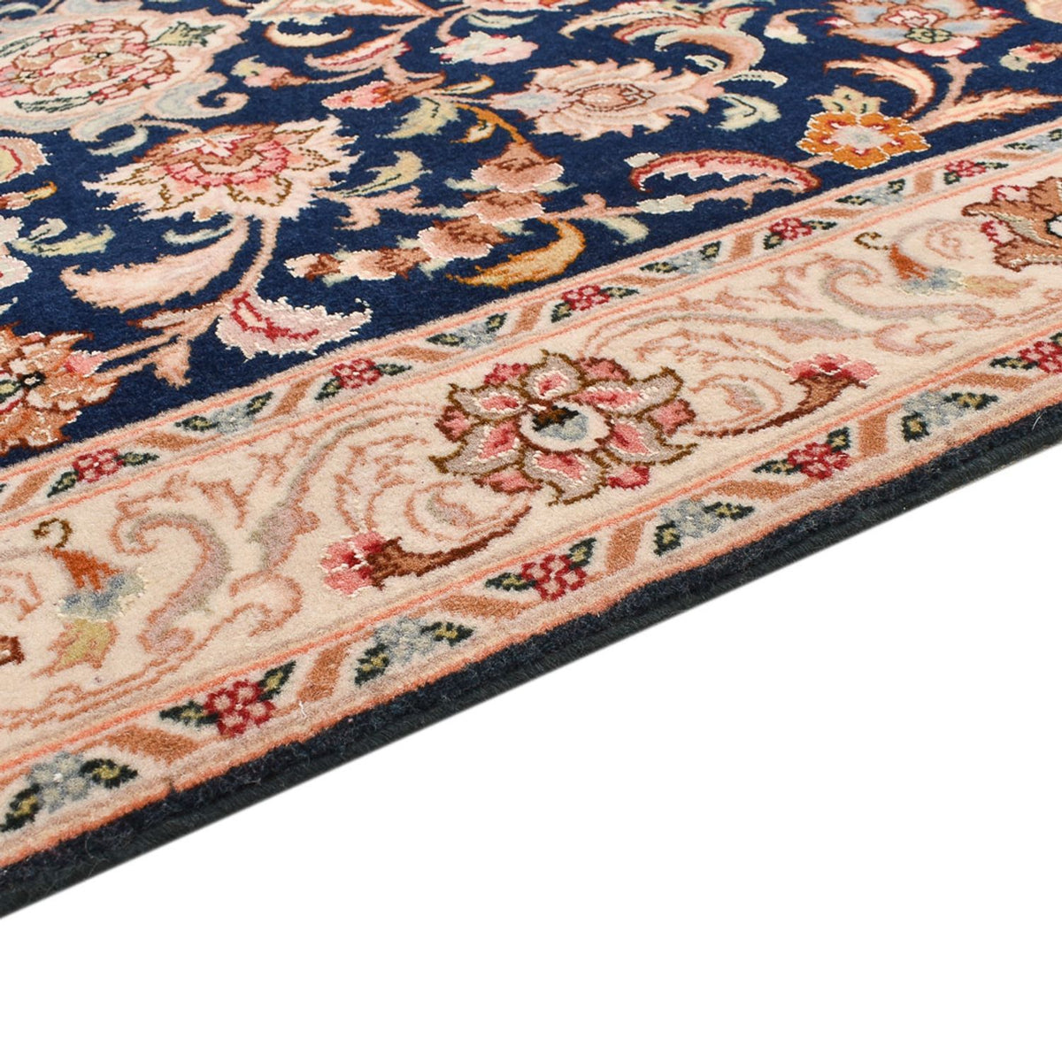 Runner Persisk matta - Tabriz - Royal - 310 x 82 cm - mörkblå