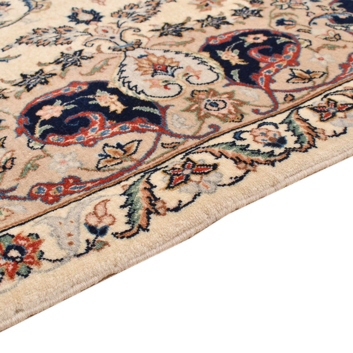 Persisk matta - Ghom - Kunglig - 229 x 138 cm - beige