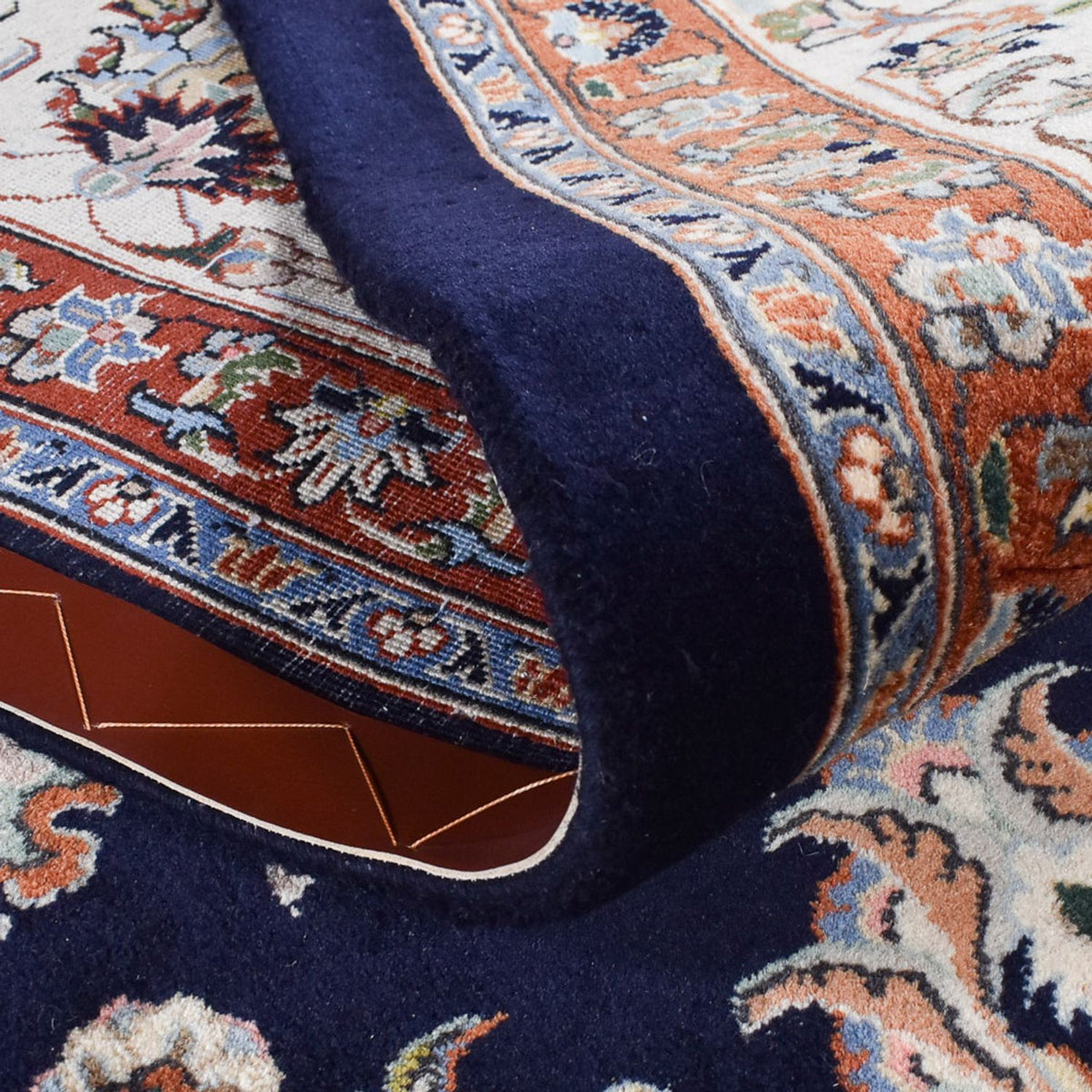 Persisk matta - Classic - Kungliga - 340 x 245 cm - mörkblå