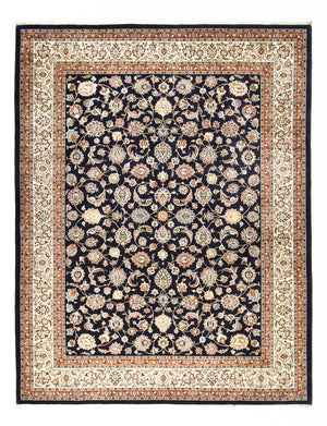 Persisk matta - Classic - 390 x 305 cm - mörkblå