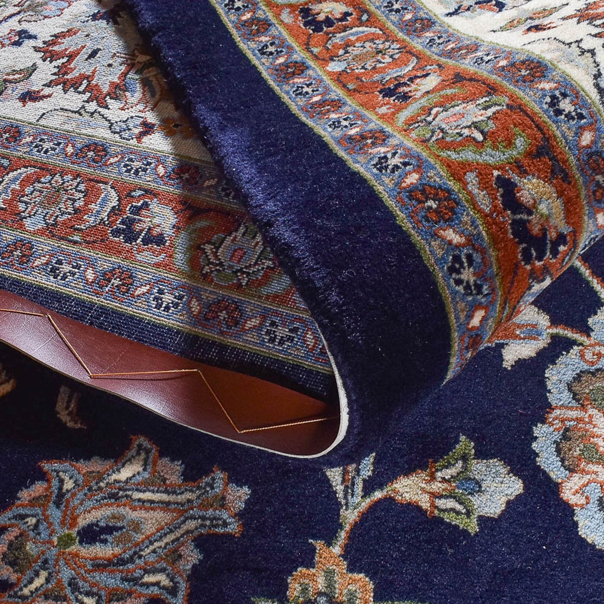 Persisk matta - Classic - 384 x 300 cm - mörkblå