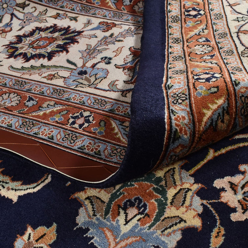 Persisk matta - Classic - Kungliga - 397 x 298 cm - mörkblå