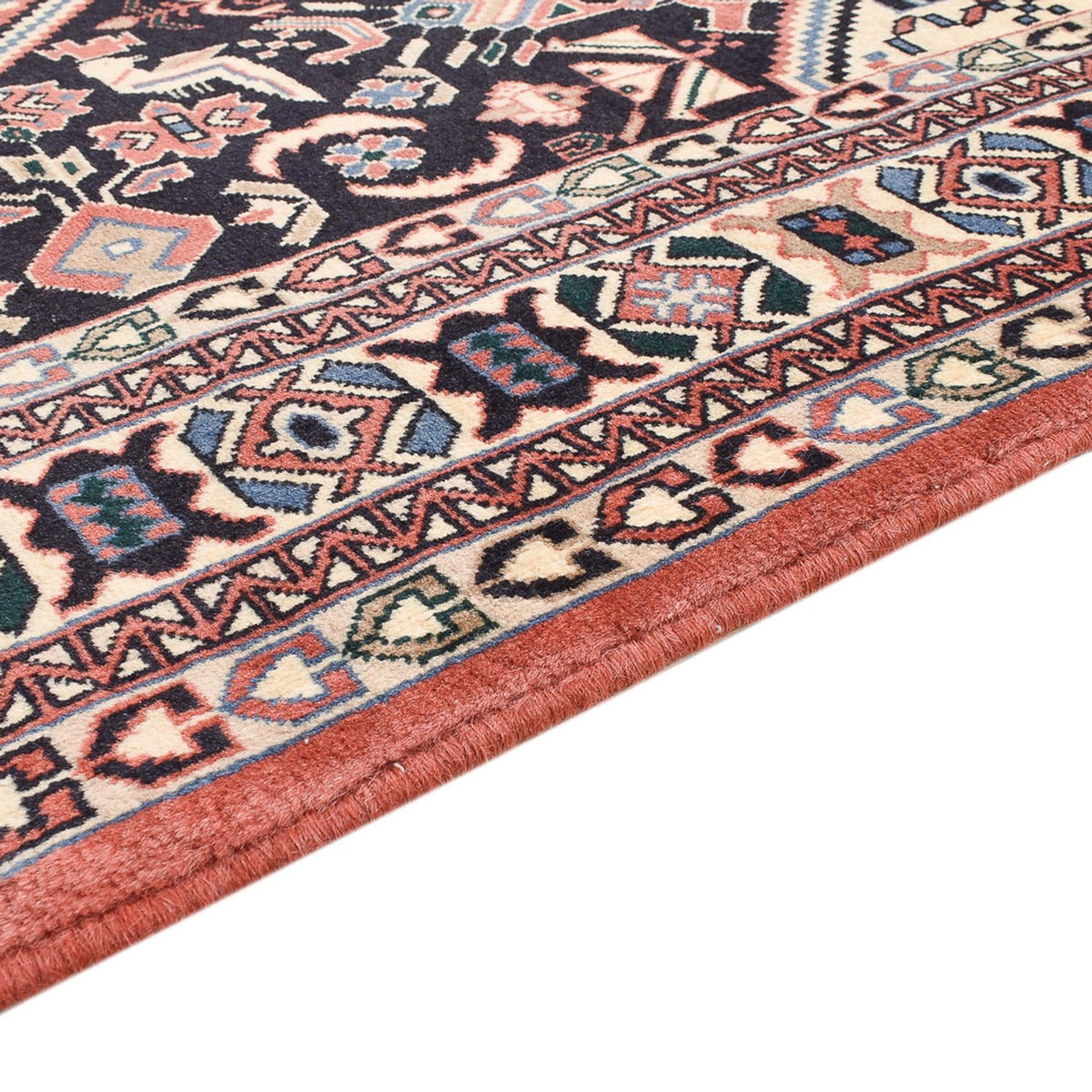 Gabbeh-matta - Kashkuli Persiska - 192 x 150 cm - mörkblå