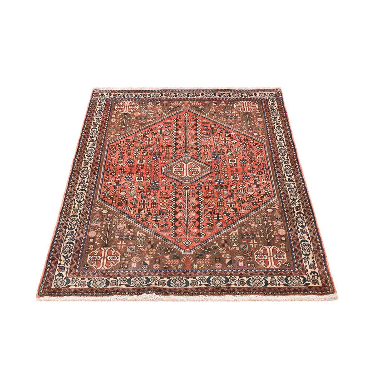 Persisk matta - Nomadic - 150 x 102 cm - ljusröd