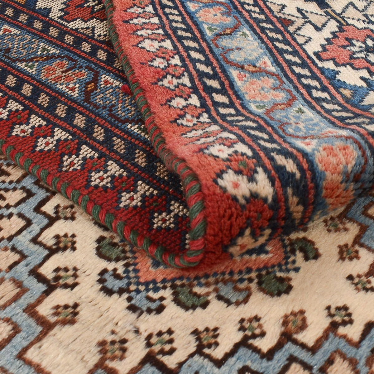 Persisk matta - Nomadic - 388 x 303 cm - flerfärgad