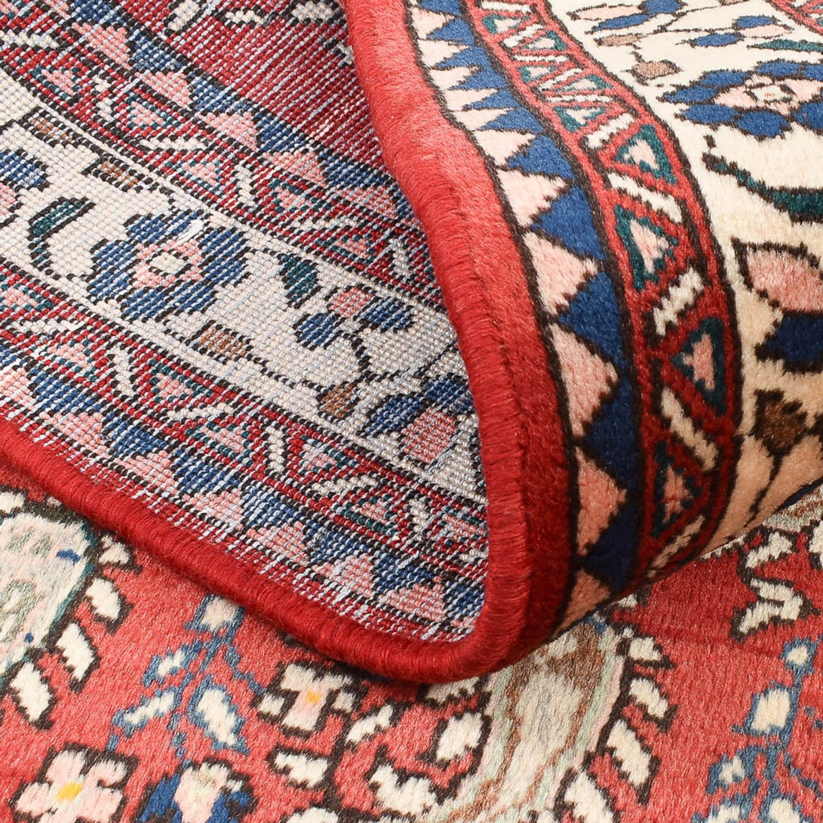 Persisk matta - Nomadic - 150 x 100 cm - röd