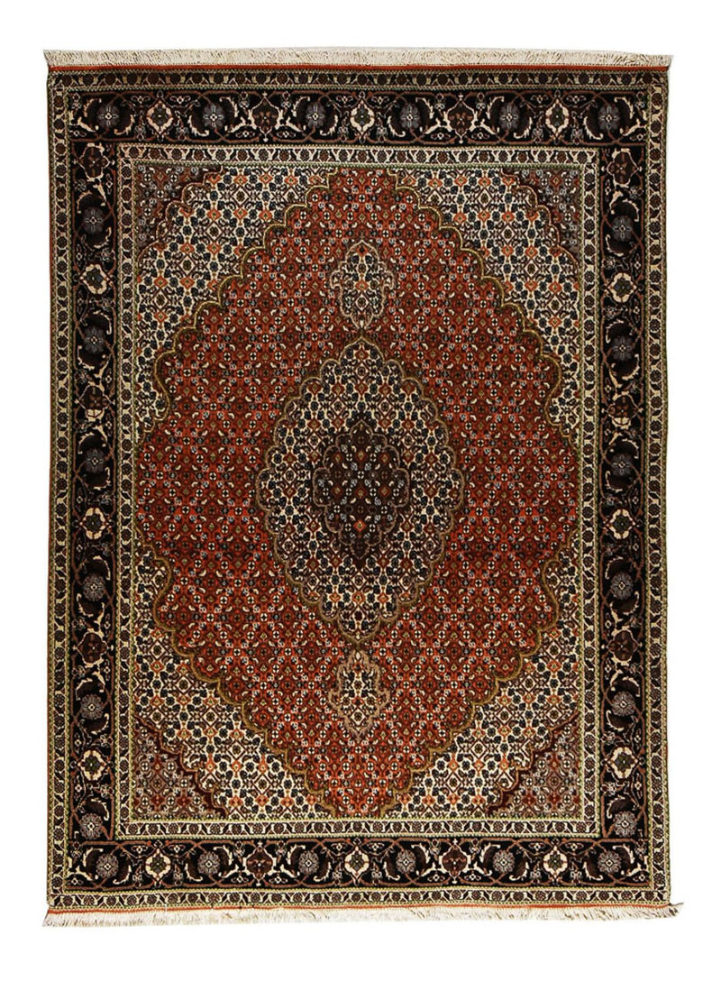 Persisk matta - Tabriz - Royal - 206 x 150 cm - röd