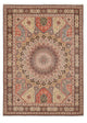Persisk matta - Tabriz - Royal - 396 x 298 cm - mörk beige