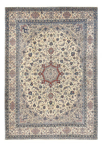 Persisk matta - Isfahan - Premium - 430 x 303 cm - grädde