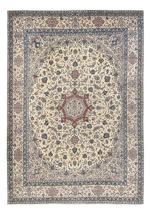 Persisk matta - Isfahan - Premium - 430 x 303 cm - grädde