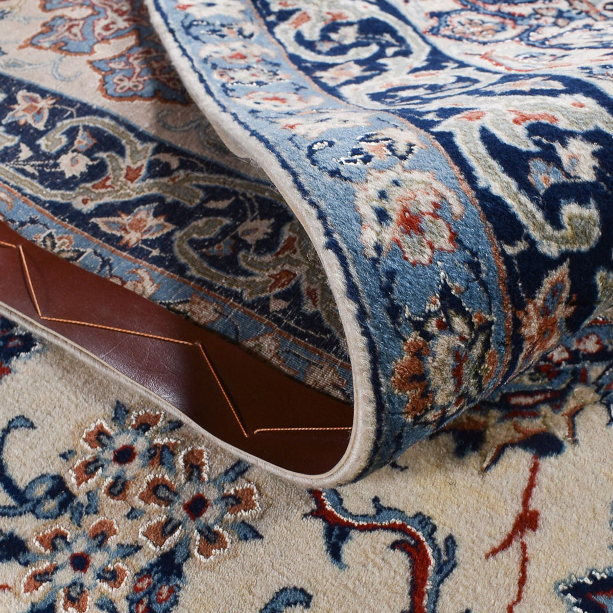 Persisk matta - Isfahan - Premium - 430 x 303 cm - grädde