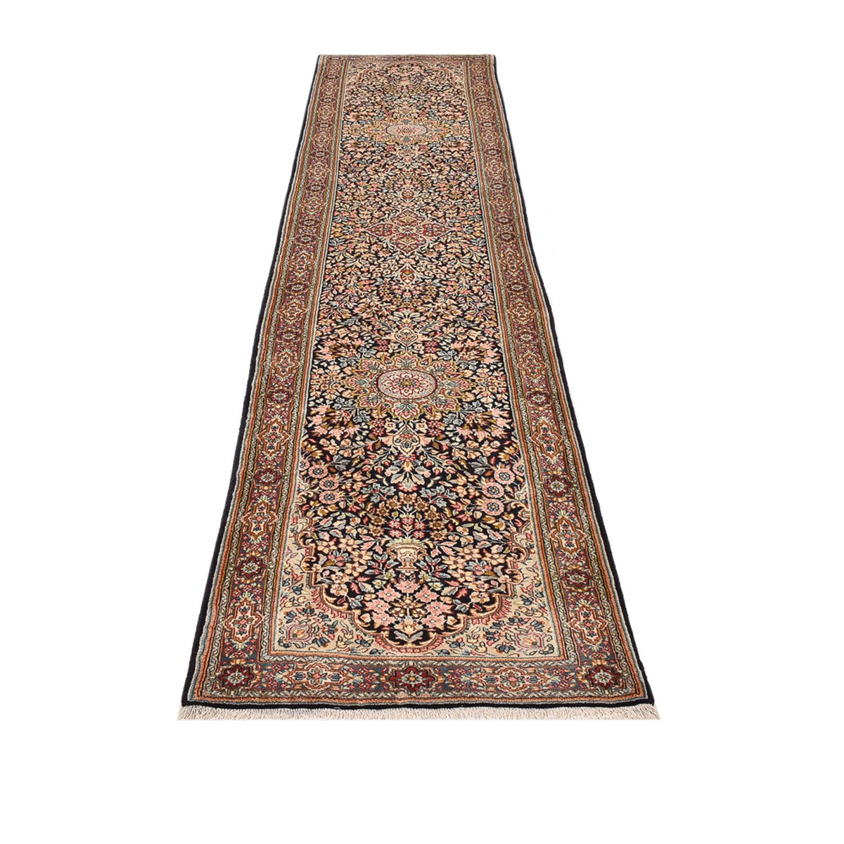 Runner Persisk matta - Royal - 390 x 85 cm - mörk beige