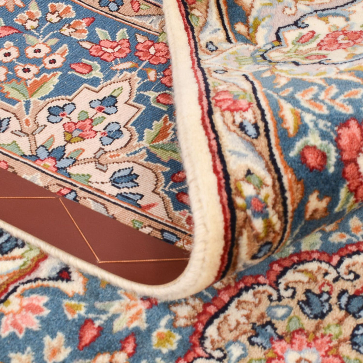 Persisk matta - Royal - 242 x 150 cm - mörk beige