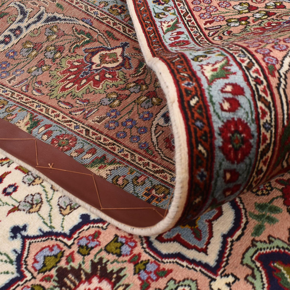 Persisk matta - Tabriz - Royal - 345 x 245 cm - sand