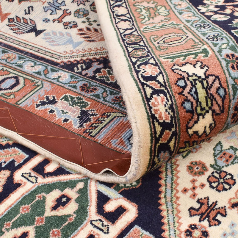 Gabbeh-matta - Kashkuli Persiska - 209 x 145 cm - mörkblå