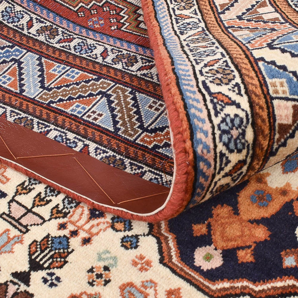 Gabbeh-matta - Kashkuli Persiska - 209 x 150 cm - beige