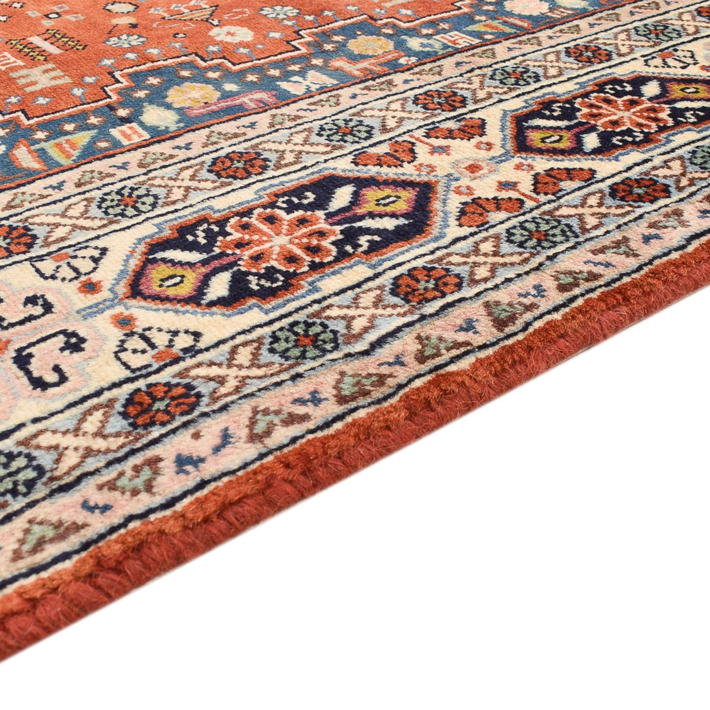 Gabbeh-matta - Kashkuli Persiska - 205 x 147 cm - flerfärgad