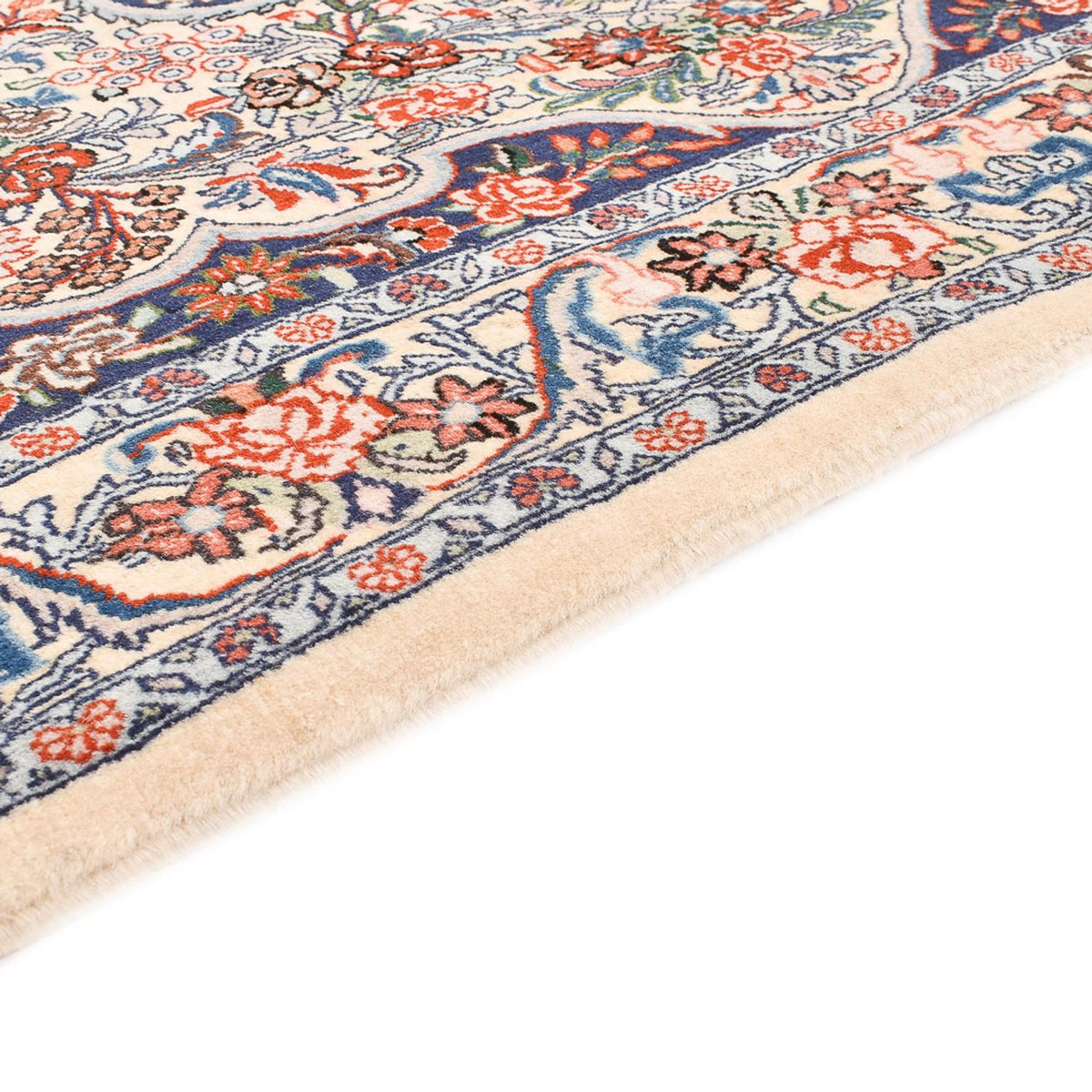 Persisk matta - Bijar - 182 x 110 cm - grädde