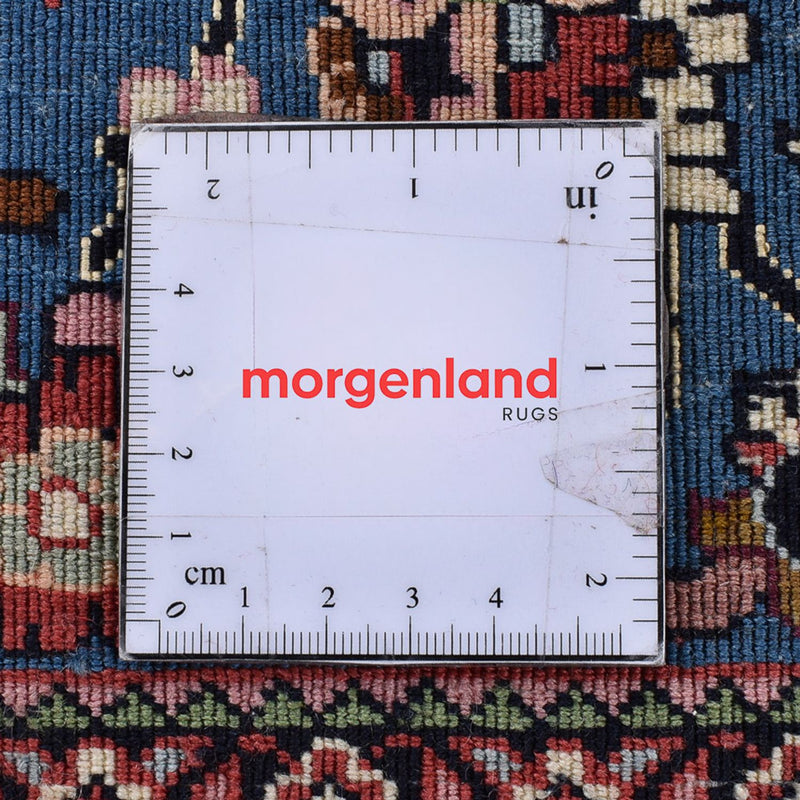 Persisk matta - Bijar - 395 x 302 cm - mörkröd