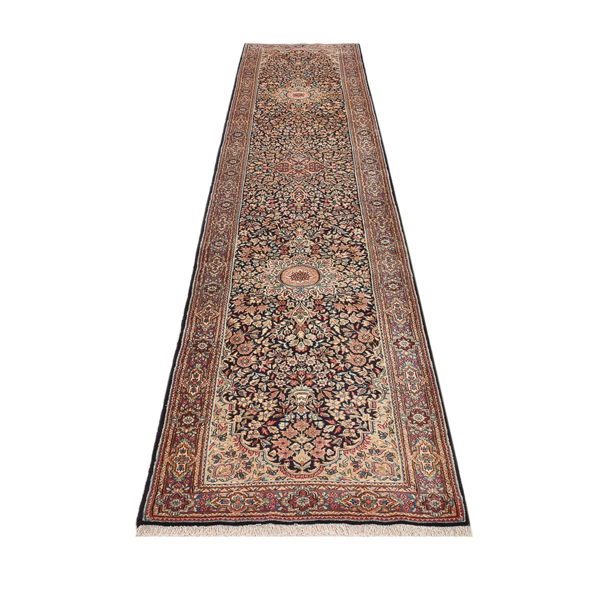 Runner Persisk matta - Royal - 420 x 83 cm - mörk beige
