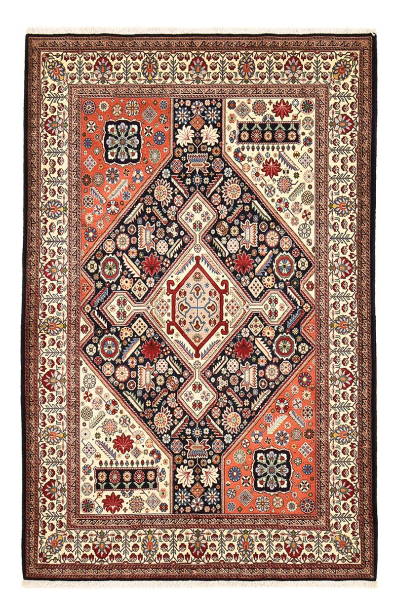 Gabbeh-matta - Kashkuli Persiska - 219 x 146 cm - flerfärgad