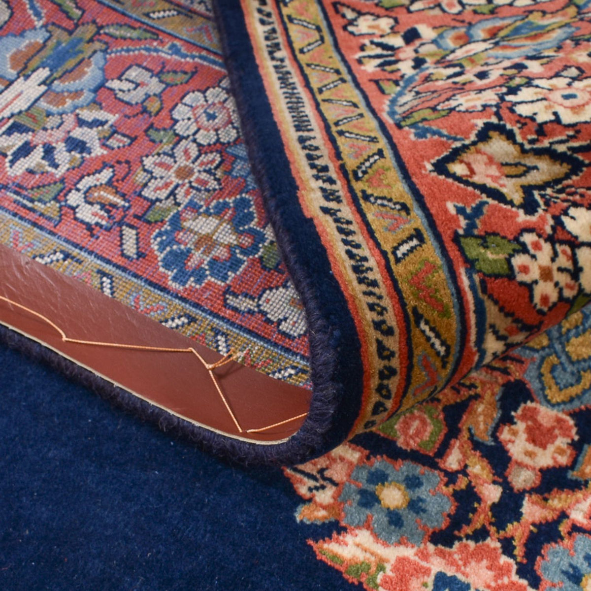 Persisk matta - Classic - 200 x 145 cm - mörkblå