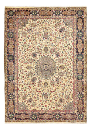 Persisk matta - Tabriz - Royal - 336 x 235 cm - beige