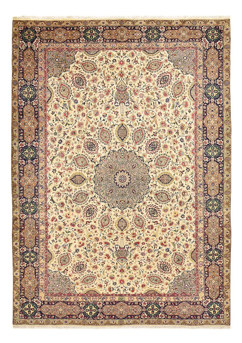 Persisk matta - Tabriz - Royal - 336 x 235 cm - beige