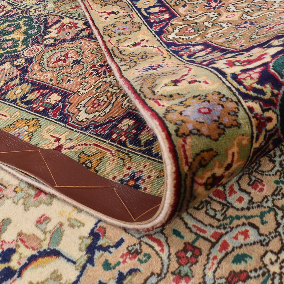 Persisk matta - Tabriz - Royal - 336 x 235 cm - beige