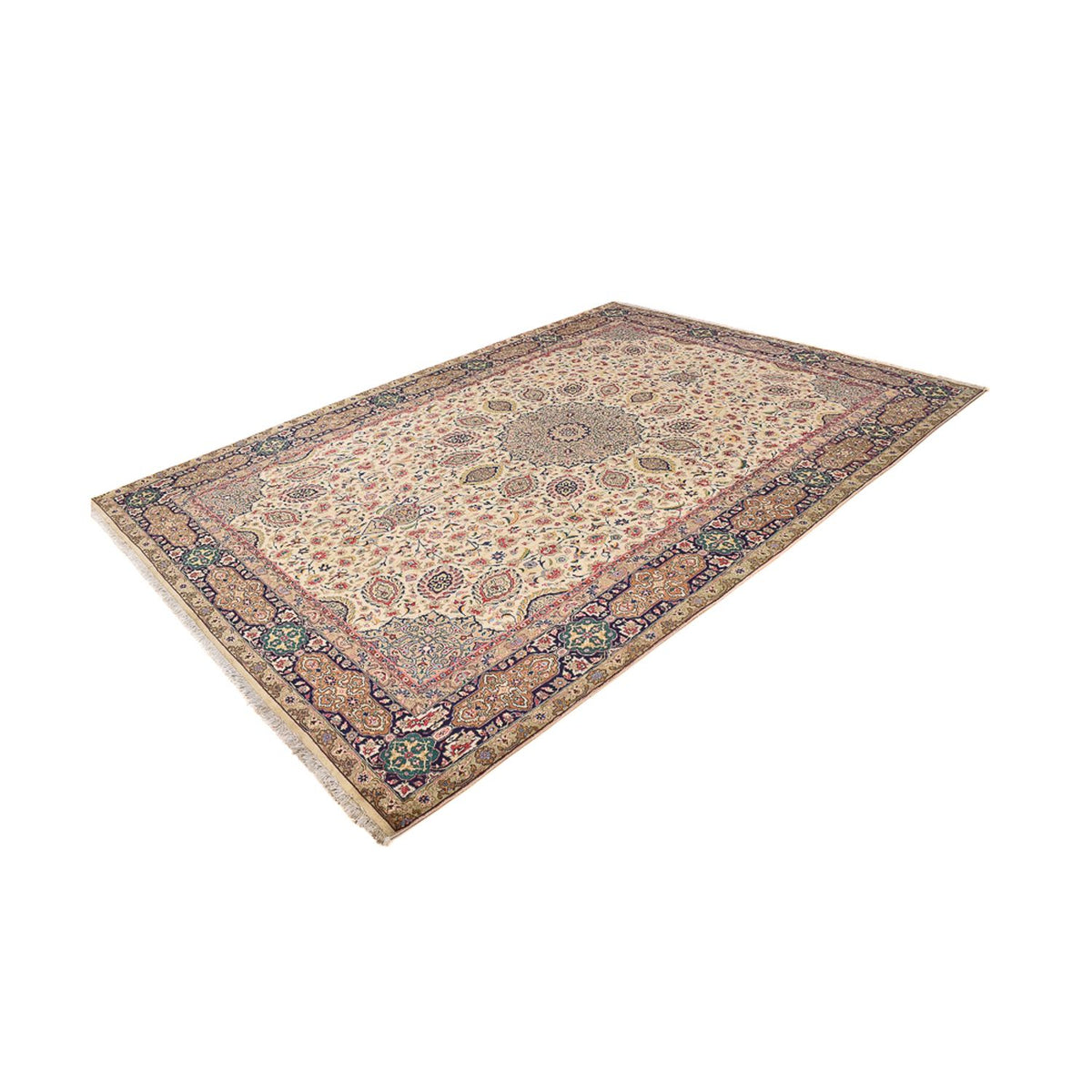 Persisk matta - Tabriz - Royal - 336 x 235 cm - beige