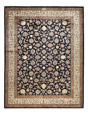 Persisk matta - Classic - Kungliga - 388 x 295 cm - mörkblå